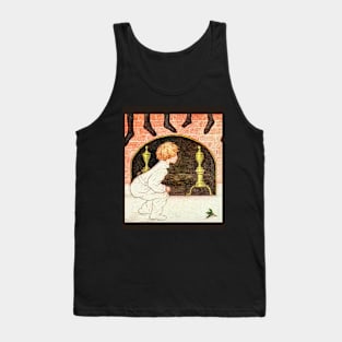 Vintage Christmas Poster Tank Top